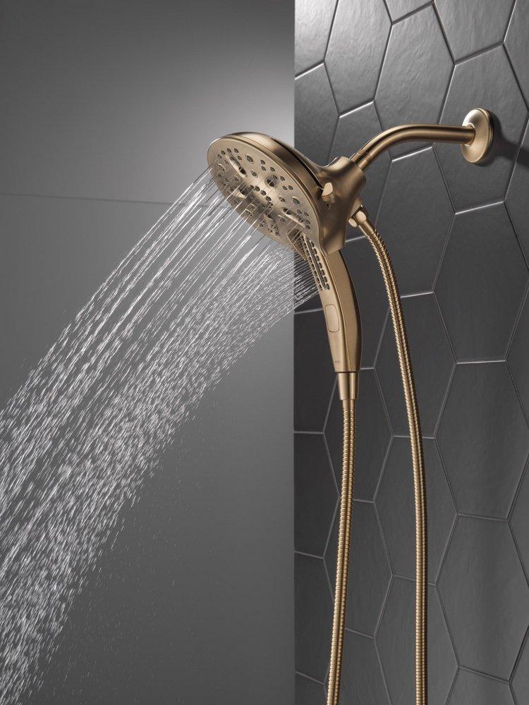 Delta Faucet Lumicoat Champagne Bronze Multi Function Hand Shower 