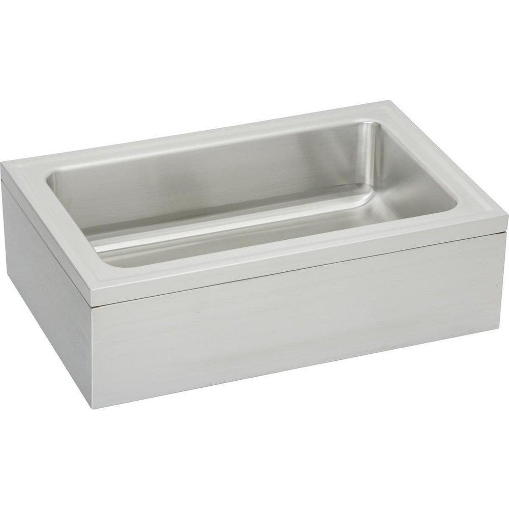 Elkay Lustrous Satin Stainless Steel Floor Service Sink 
