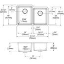 Elkay Lustrous Satin Stainless Steel Floor Service Sink 