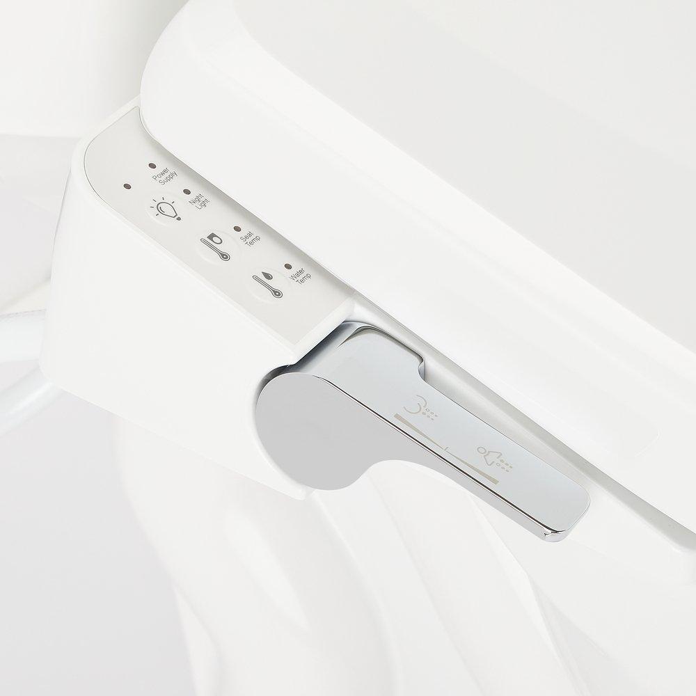 Elongated Bidet Seat in White image number 1