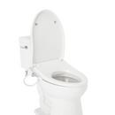 Elongated Bidet Seat in White 