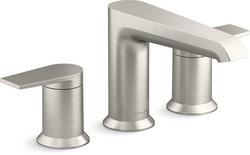 Two Handle Roman Tub Faucet in Vibrant® Brushed Nickel (Trim Only)