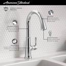 Single Handle Pull Down Kitchen Faucet in Matte Black 