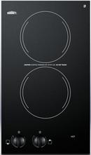 12 in. 2-Burner Cooktop in Black