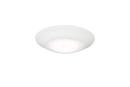 Miseno White 6 in. LED Flush Mount Ceiling Disk in White 