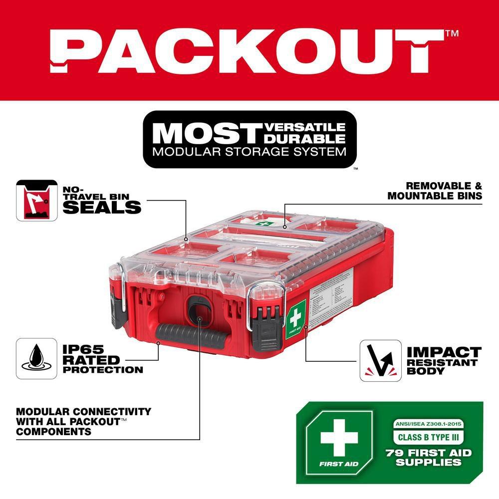 Milwaukee&reg; Red First Aid Kit 