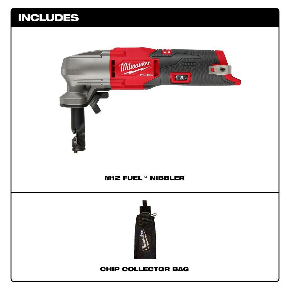 Milwaukee&reg; 16 ga Nibbler Bare Tool 