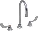 Two Handle Widespread Bathroom Sink Faucet in Polished Chrome