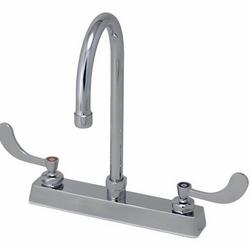 Two Handle Widespread Bathroom Sink Faucet in Polished Chrome