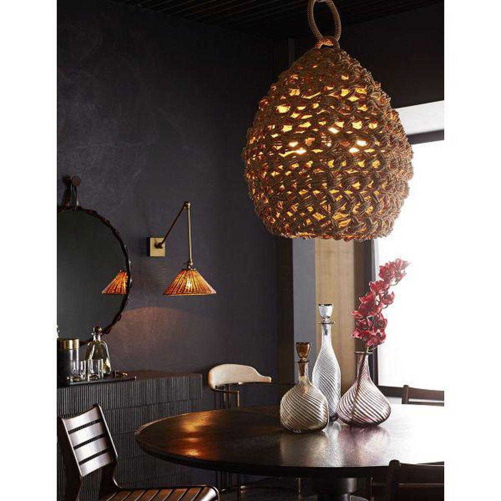 Arteriors Home Antique Brass 40W 1-Light 28-1/2 in. Wall Sconce 