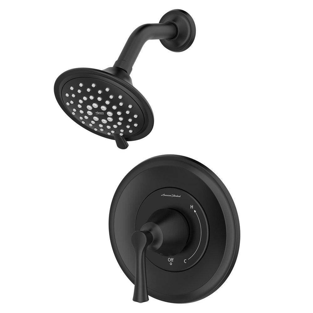 1.8 GPM/6.8 L/MIN SHOWER TRIM KIT WITH WATER-SAVING 3-FUNCTION SHOWERHEAD, DOUBLE CERAMIC PRESSURE BALANCE CARTRIDGE WITH LEVER HANDLE 