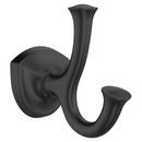 1-Hook Robe Hook in Matte Black