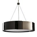 60W 5-Light 1-Tier Chandelier in Black Nickel