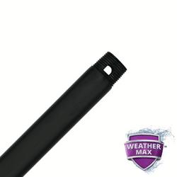 18 in. Downrod in Matte Black