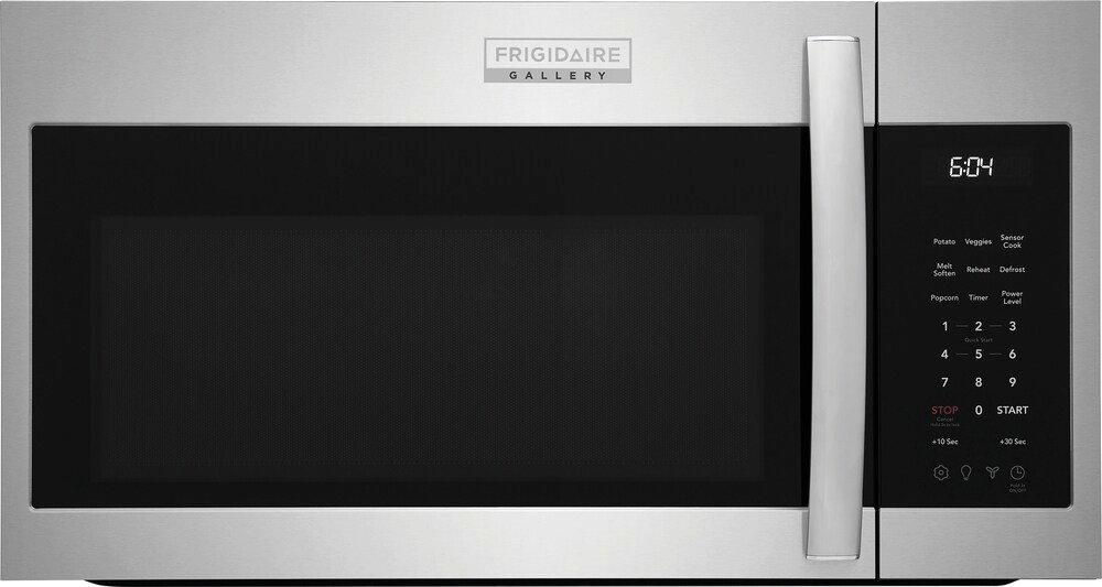 1.9 cu ft 1000 W Over the Range Microwave in Stainless Steel 