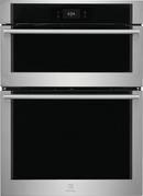 28-7/8 x 25-3/16 in. 5.3 cu. ft. 40A Drop Down Combo Oven in Stainless Steel