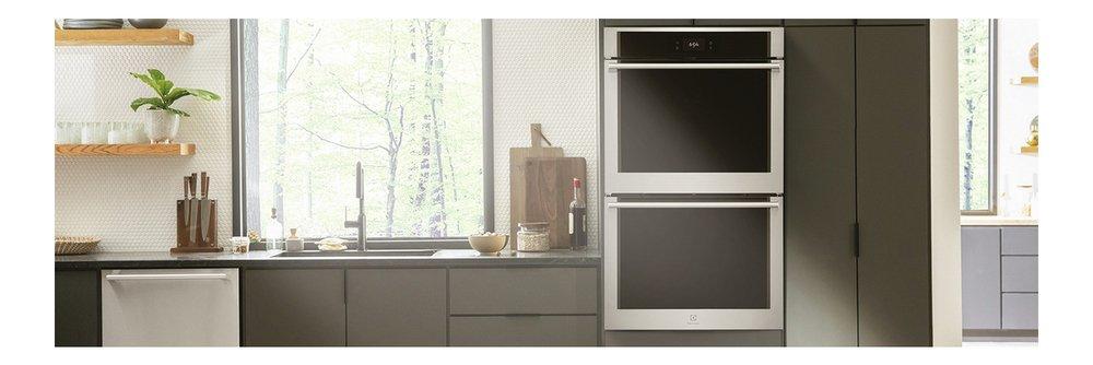 Electrolux Stainless Steel 29-7/8 x 25-3/16 in. 40A 10.6 cu. ft. Drop Down Built-in and Wall Mount Double Oven 