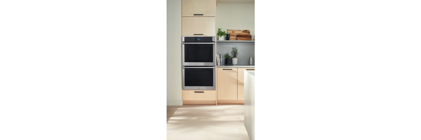 Electrolux Stainless Steel 29-7/8 x 25-3/16 in. 40A 10.6 cu. ft. Drop Down Built-in and Wall Mount Double Oven 