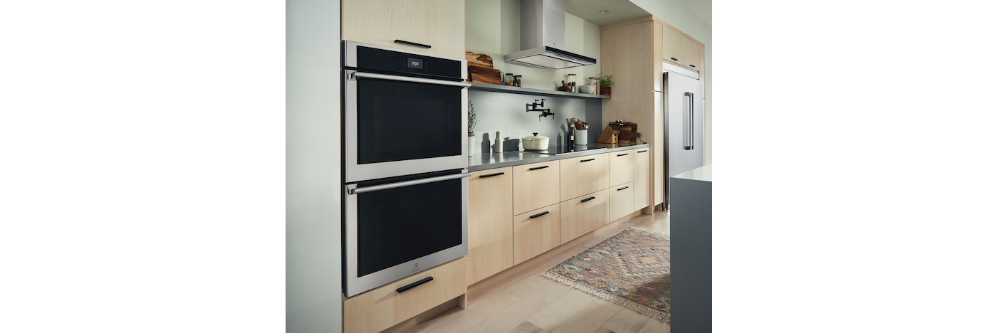 Electrolux Stainless Steel 29-7/8 x 25-3/16 in. 40A 10.6 cu. ft. Drop Down Built-in and Wall Mount Double Oven 