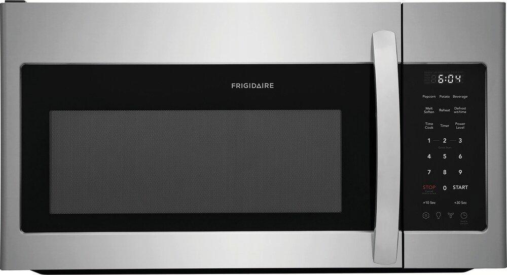 Frigidaire Stainless Steel 1500W 1.8 cu. ft. Ducted or Ductless Over the Range Microwave 