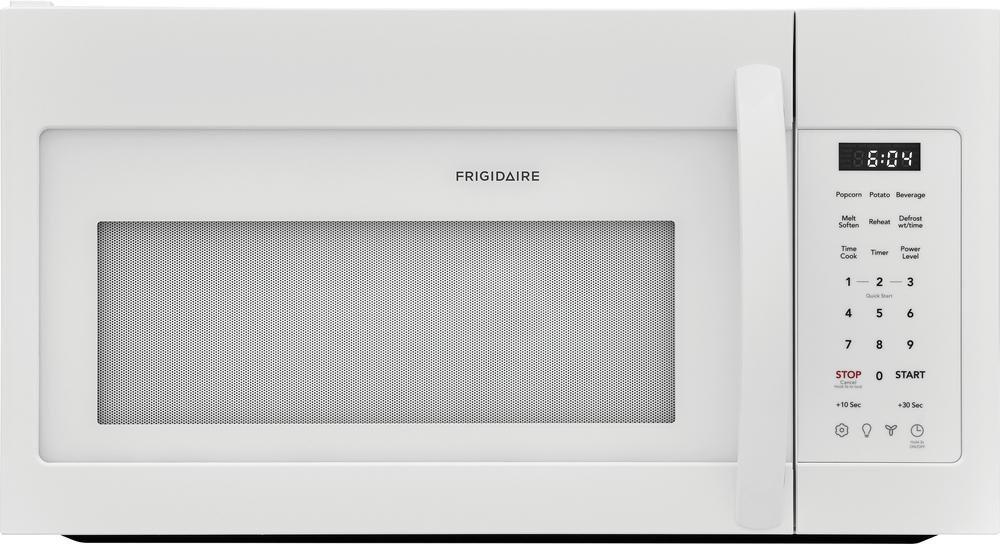 1.8 cu. ft. 1500 W Over-the-Range Microwave in White 