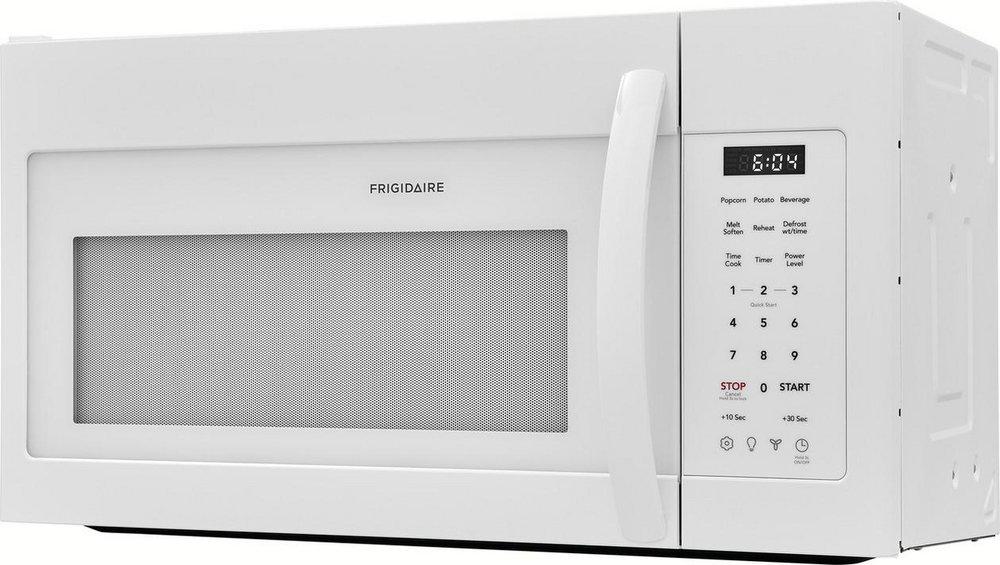 1.8 cu. ft. 1500 W Over-the-Range Microwave in White 