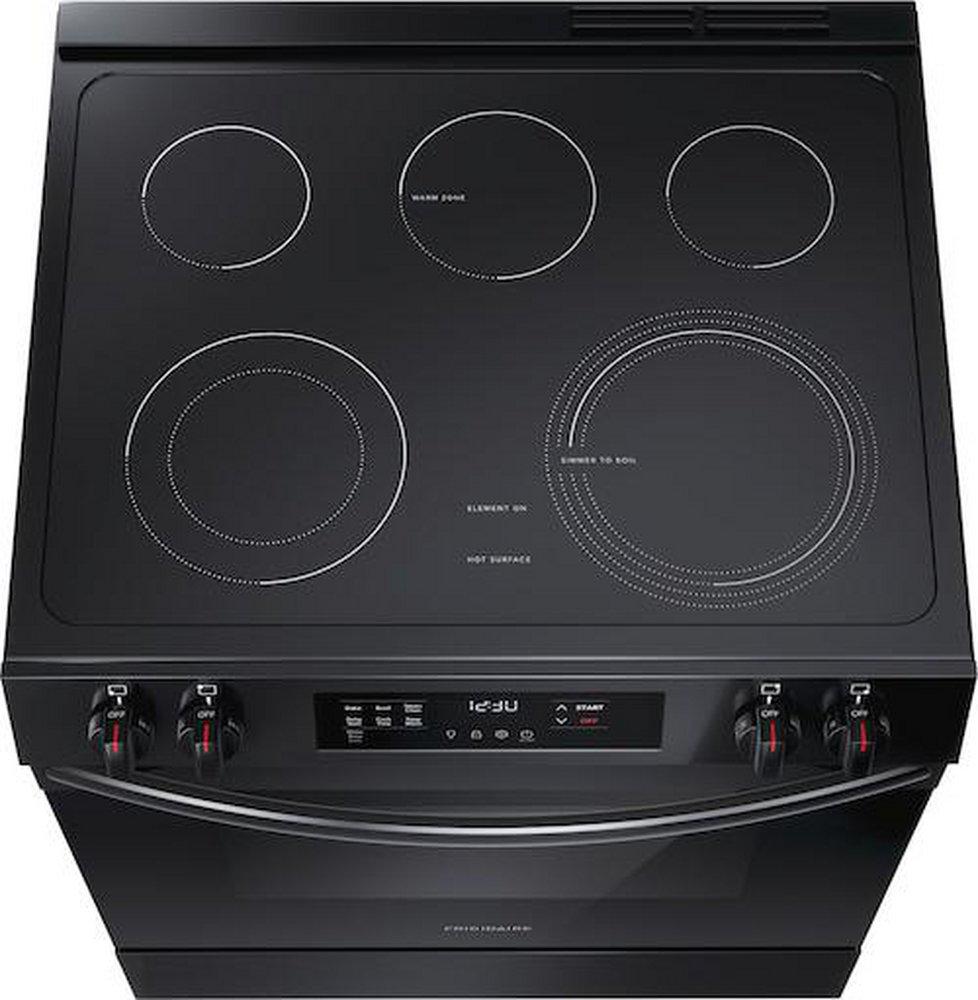 FRONT CONTROL - ELECTRIC - 30 - 5.0CF - 5 RADIANT ELEMENTS - 6-9 /12 / 2 6 /WRM ZONE - SELF CLEAN OVEN - ADA 