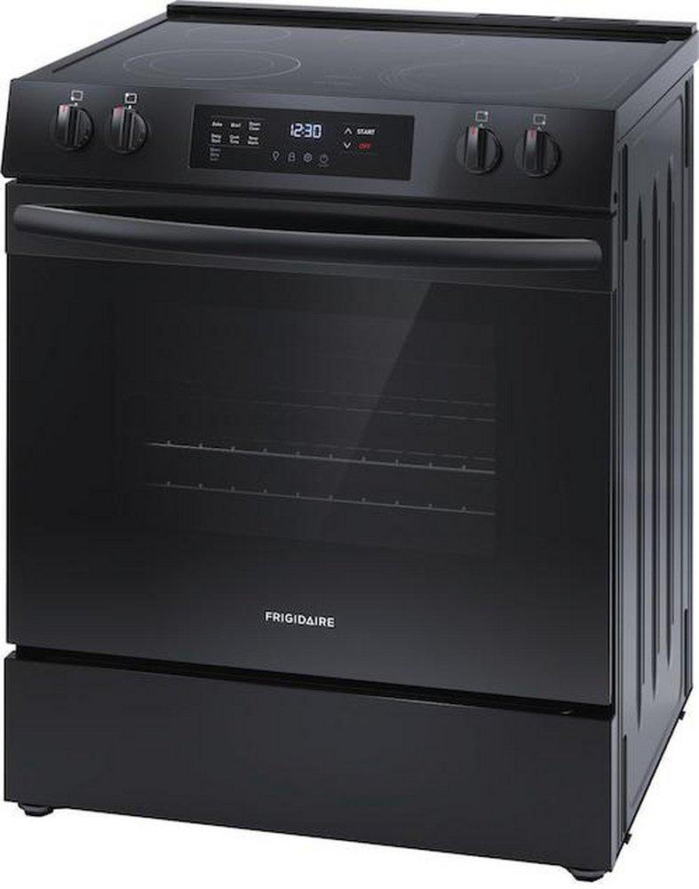 FRONT CONTROL - ELECTRIC - 30 - 5.0CF - 5 RADIANT ELEMENTS - 6-9 /12 / 2 6 /WRM ZONE - SELF CLEAN OVEN - ADA 