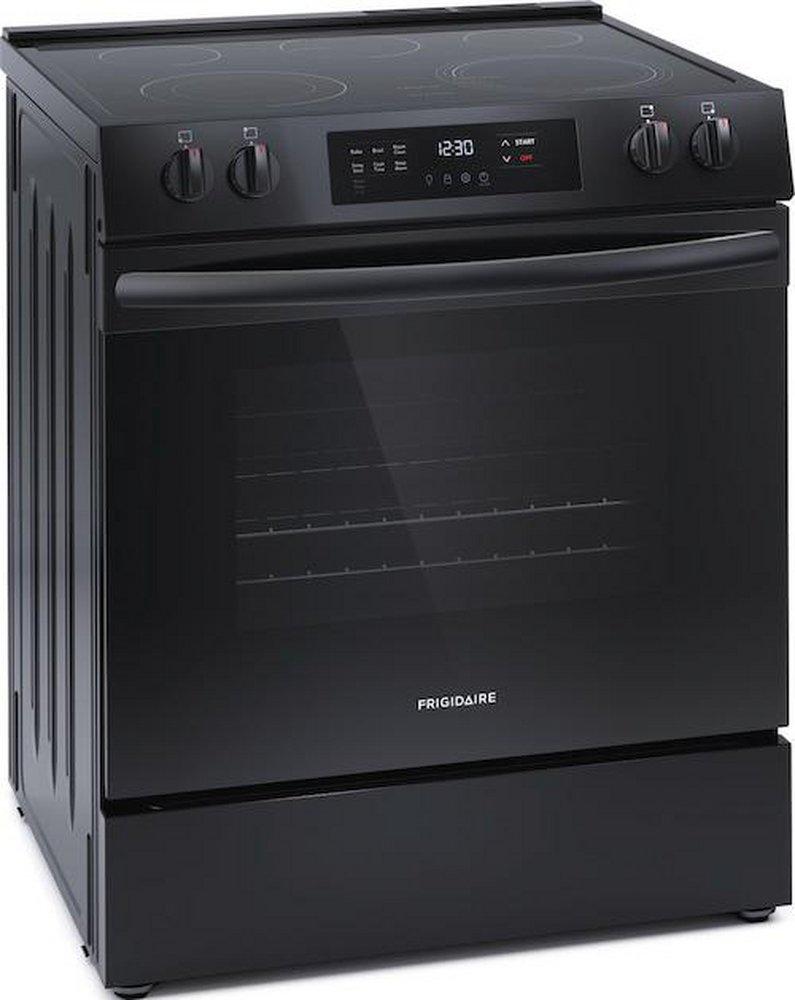 FRONT CONTROL - ELECTRIC - 30 - 5.0CF - 5 RADIANT ELEMENTS - 6-9 /12 / 2 6 /WRM ZONE - SELF CLEAN OVEN - ADA 