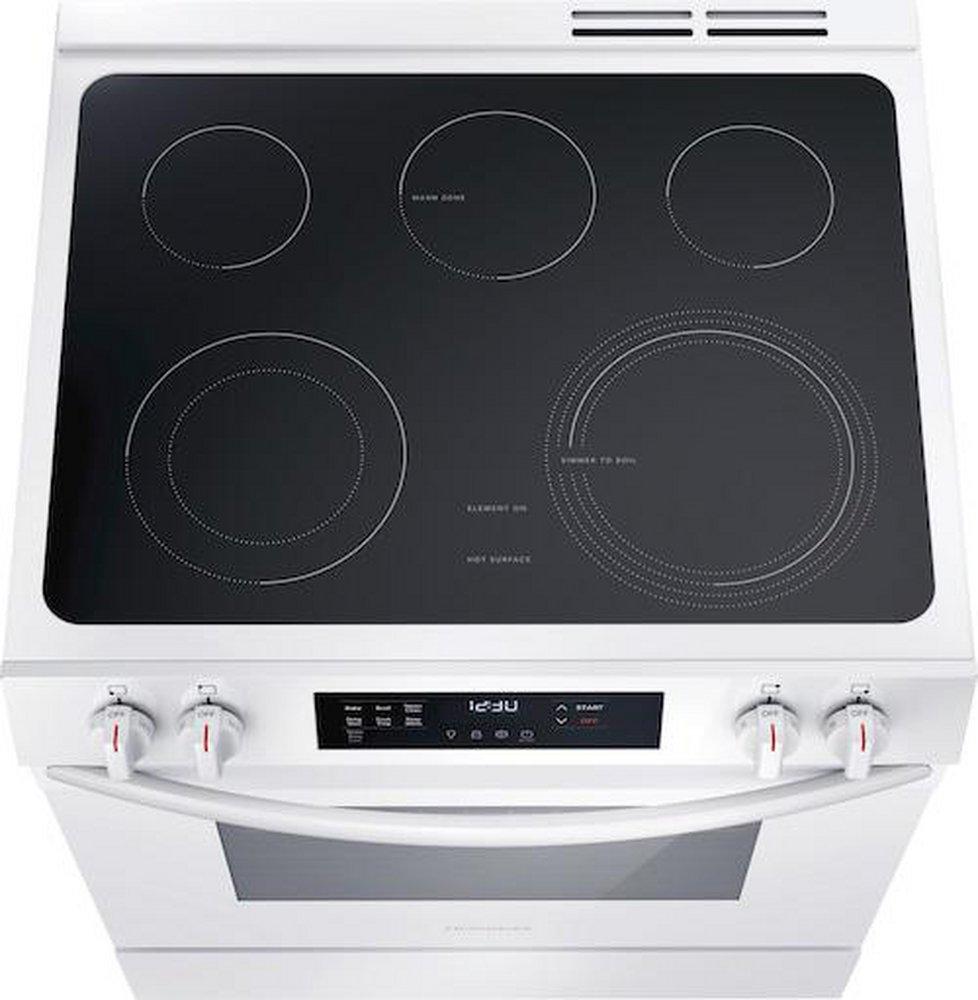 FRONT CONTROL - ELECTRIC - 30 - 5.0CF - 5 RADIANT ELEMENTS - 6-9 /12 / 2 6 /WRM ZONE - SELF CLEAN OVEN - ADA 