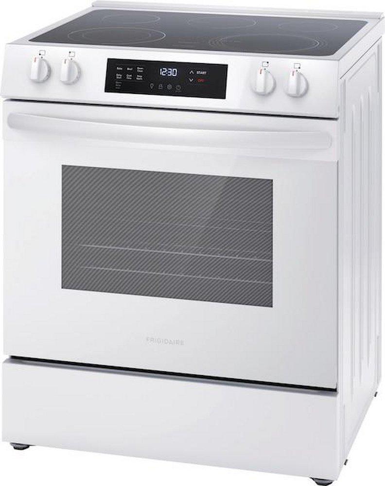 FRONT CONTROL - ELECTRIC - 30 - 5.0CF - 5 RADIANT ELEMENTS - 6-9 /12 / 2 6 /WRM ZONE - SELF CLEAN OVEN - ADA 