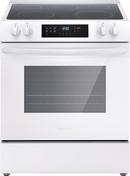 30 x 26 x 35-3/8 in. 5.3 cu. ft. Electric Freestanding Range in White