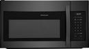 1.8 cu ft 1500 W Over the Range Microwave in Black Stainless Steel