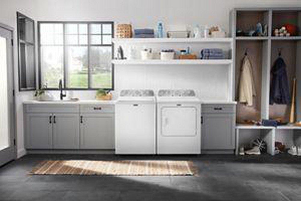 Maytag White 27-3/4 x 40-7/8 x 27 in. 15A 4.5 cu. ft. Top Load Washer 