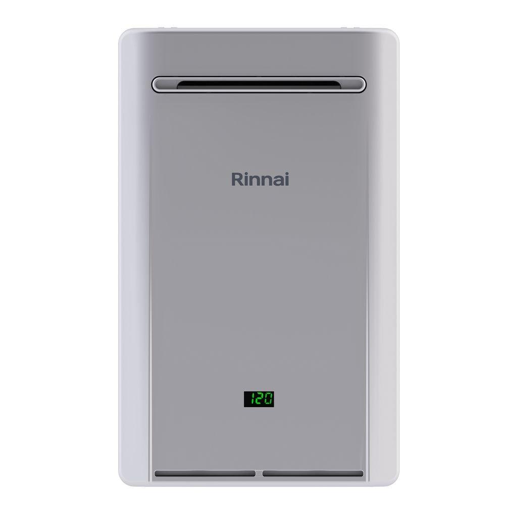 Rinnai 140 MBH 52W Outdoor Natural Gas Tankless Water Heater 