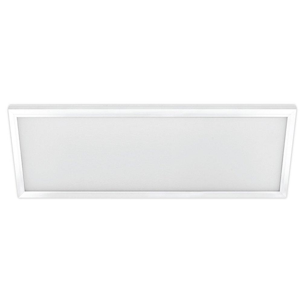 Feit Electric White 13-39/100 x 12 in. 50W 1-Light Integrated LED Flush Mount Ceiling Fixture 