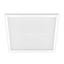 9/10 x 12 in. 11W 1-Light Integrated LED Flush Mount Ceiling Fixture in White