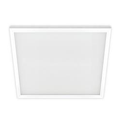9/10 x 12 in. 11W 1-Light Integrated LED Flush Mount Ceiling Fixture in White
