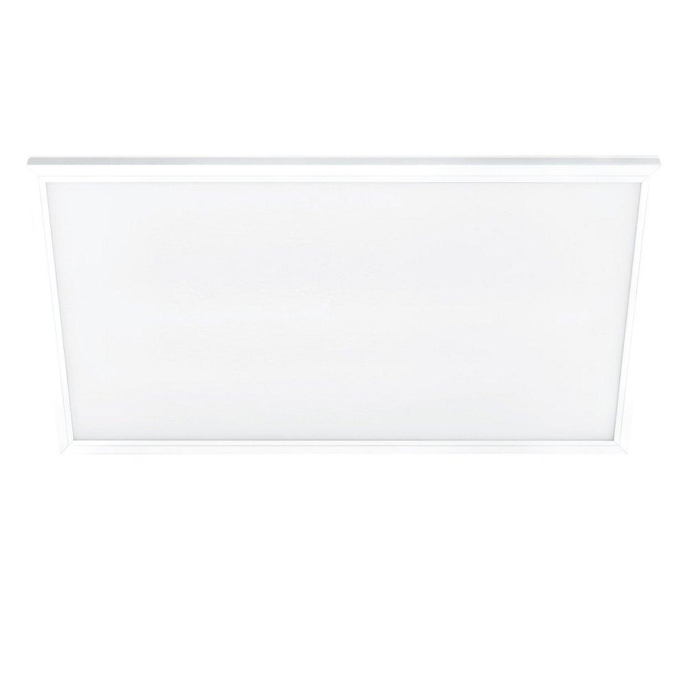Feit Electric White 24 in. 52W 1-Light LED Flush Mount Ceiling Fixture 