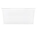 Feit Electric White 24 in. 52W 1-Light LED Flush Mount Ceiling Fixture 