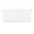 Feit Electric White 24 in. 52W 1-Light LED Flush Mount Ceiling Fixture 
