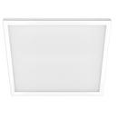 91/100 x 24 in. 48W 1-Light Integrated LED Flush Mount Ceiling Fixture in White