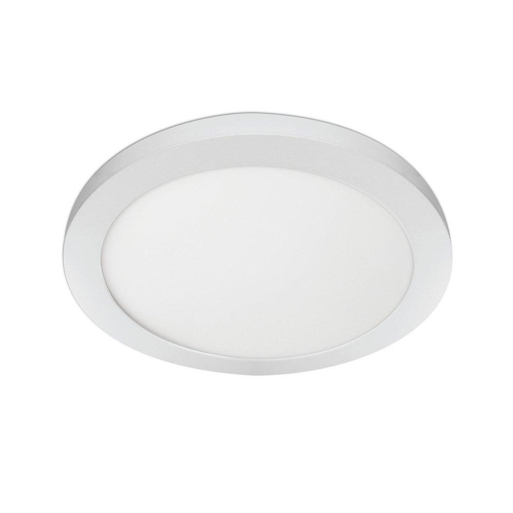 Feit Electric White 1 x 15 in. 22.5W 1-Light Integrated LED Flush Mount Ceiling Fixture 
