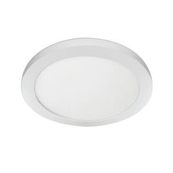 1 x 15 in. 22.5W 1-Light Integrated LED Flush Mount Ceiling Fixture in White