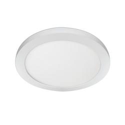 1 x 15 in. 22.5W 1-Light Integrated LED Flush Mount Ceiling Fixture in White