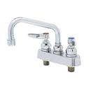 WORKBOARD FAUCET DECK MOUNT 4 CENTERS 6 SWING NOZZLE W/ 15 GPM VR AERATOR LEVER HANDLES 57 LPM MAX 