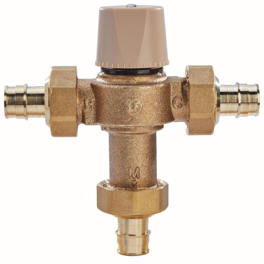 1/2 in. Lead-Free Thermostatic Mixing Valve 