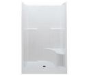 Aquatic White 35 x 60 x 76 in. Alcove Shower Unit 