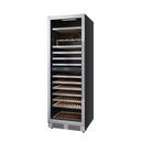 140 Bottle 24 in. Built-In Stainless Steel Wine Refridgerator 
