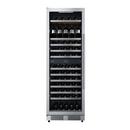 140 Bottle 24 in. Built-In Stainless Steel Wine Refridgerator 